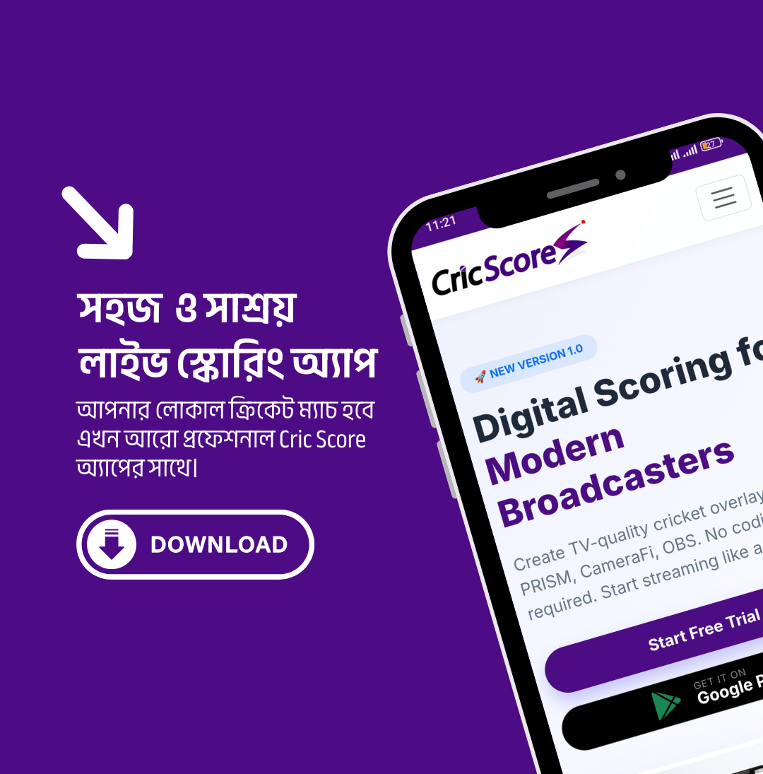 CricScore Interface